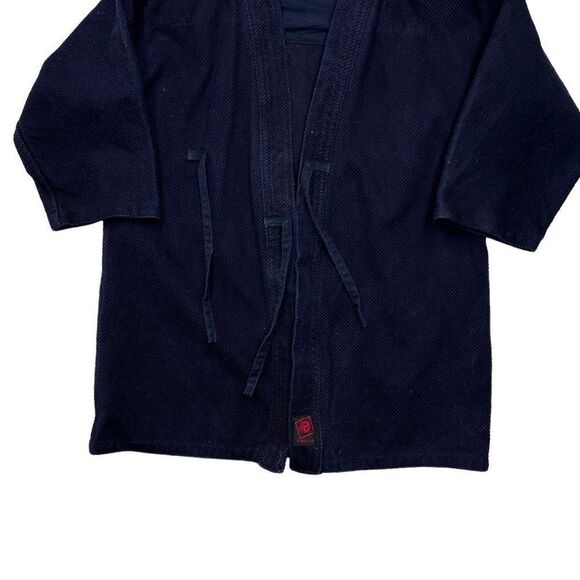 Kendo Kendogi Men's Dark Navy Jersey BJJ Martial Arts Gi Top - Picture 4 of 9